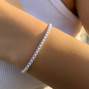 White Box chain bracelet